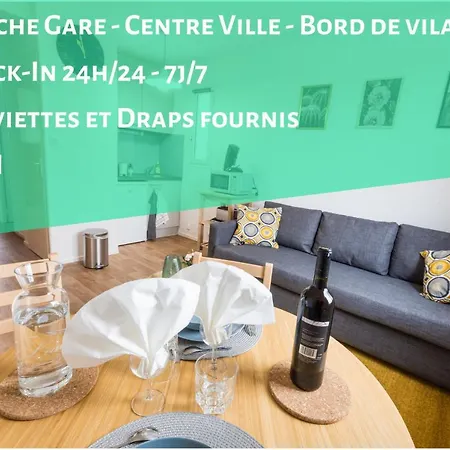 Apartamento T2 - Proche Gare - Bord De Vilaine Rennes