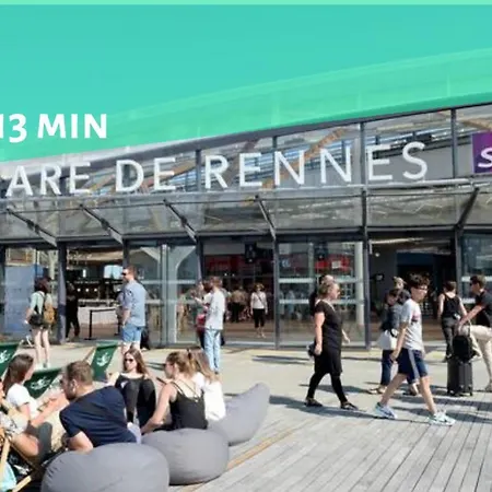 Lägenhet Joli T2 - Proche Gare - Bord De Vilaine Rennes